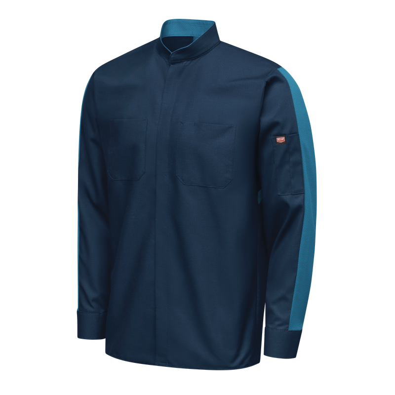 Men's Long Sleeve Two-Tone Pro+ Work Shirt with OilBlok and MIMIX® image number 4