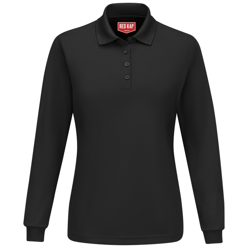 Women's Long Sleeve Performance Knit® Polo image number 0