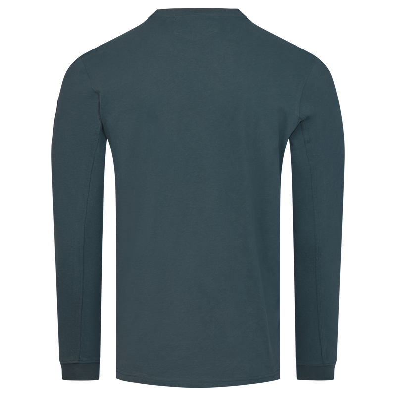 Men's Slim Fit Cotton Long Sleeve Pocket T-Shirt image number 10