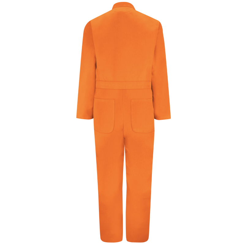 Twill Action Back Coverall with Chest Pockets image number 2