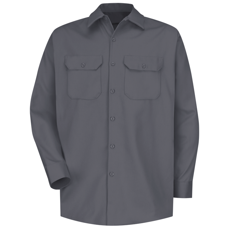 Men's Long Sleeve Deluxe Heavyweight Cotton Shirt image number 1