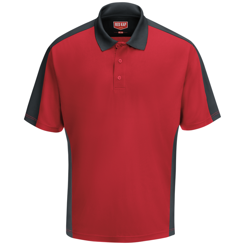 Men's Short Sleeve Performance Knit® Two-Tone Polo image number 1