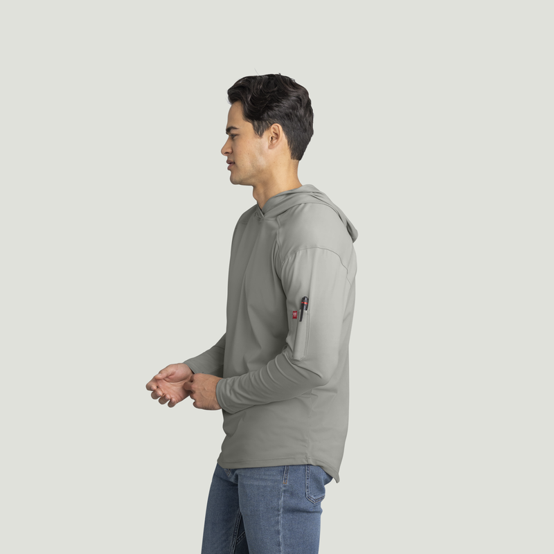 Men's Sun Protection Pullover Hoodie image number 3