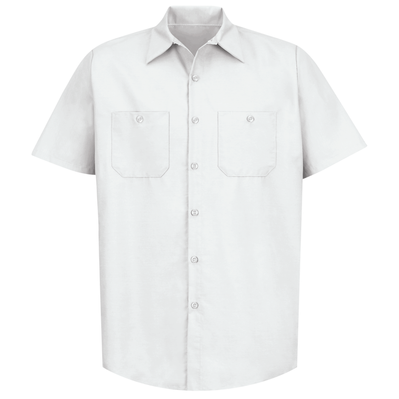 Men's Short Sleeve Industrial Work Shirt image number 1