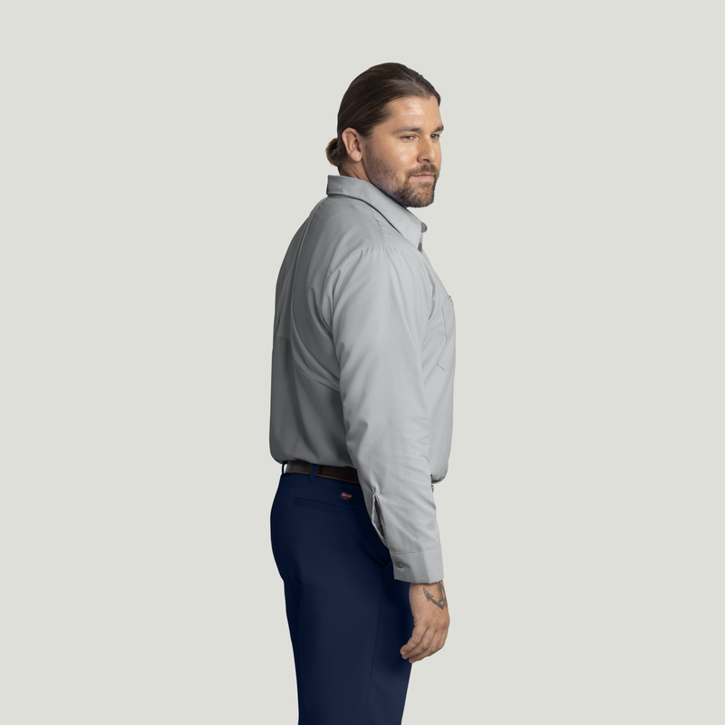 Men's Long Sleeve Work Shirt with MIMIX&reg; image number 4