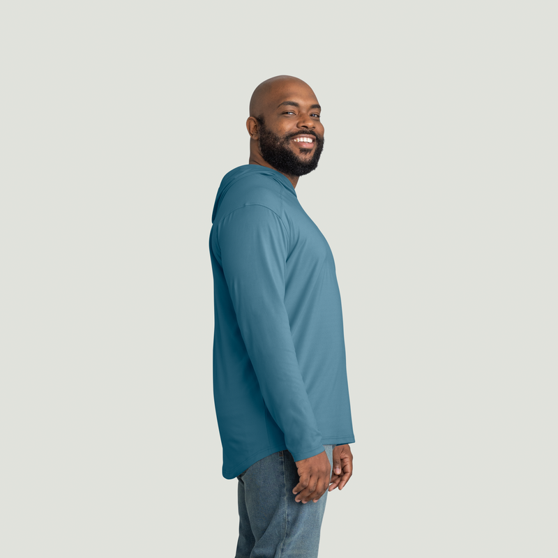 Men's Sun Protection Pullover Hoodie image number 7