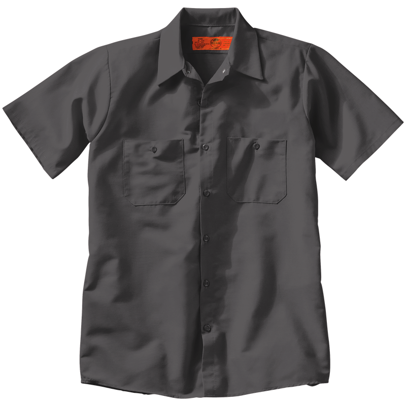 Men's Short Sleeve Industrial Work Shirt image number 11