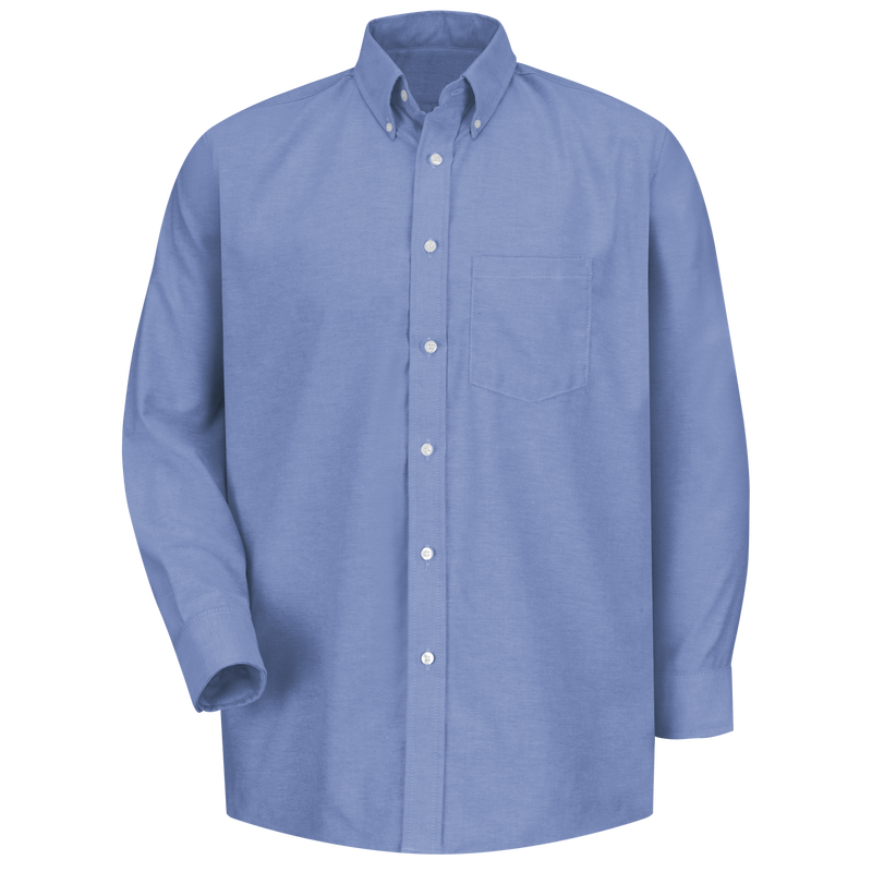 Men's Long Sleeve Executive Oxford Dress Shirt image number 1