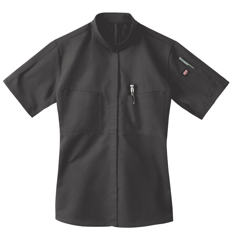 Women's Short Sleeve Performance Pro+ Work Shirt with OilBlok + MIMIX&reg; image number 9