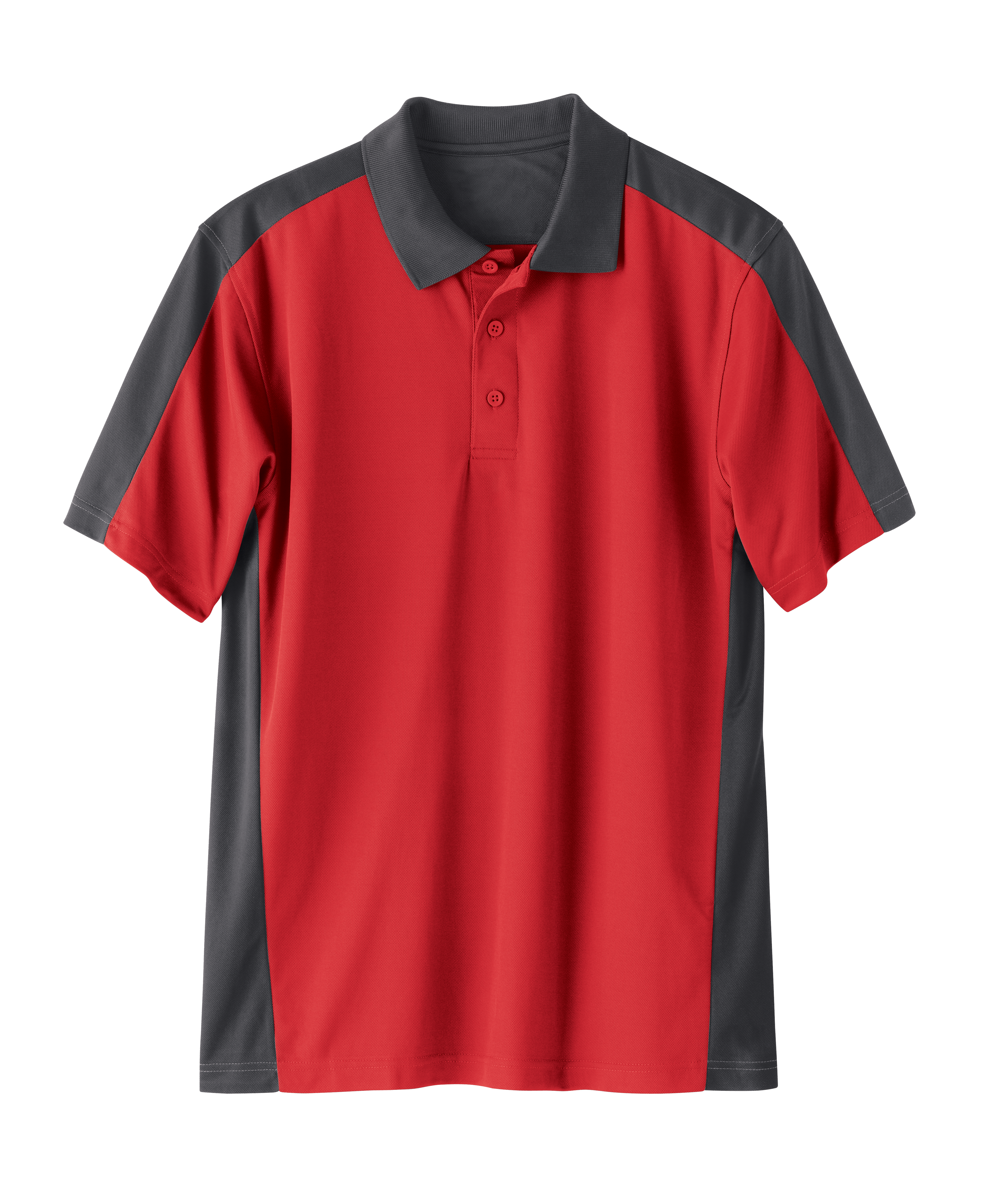 Navy/Medium Blue Short Sleeve 2X-Large Red Kap Men's Performance Knit Twill Shirt