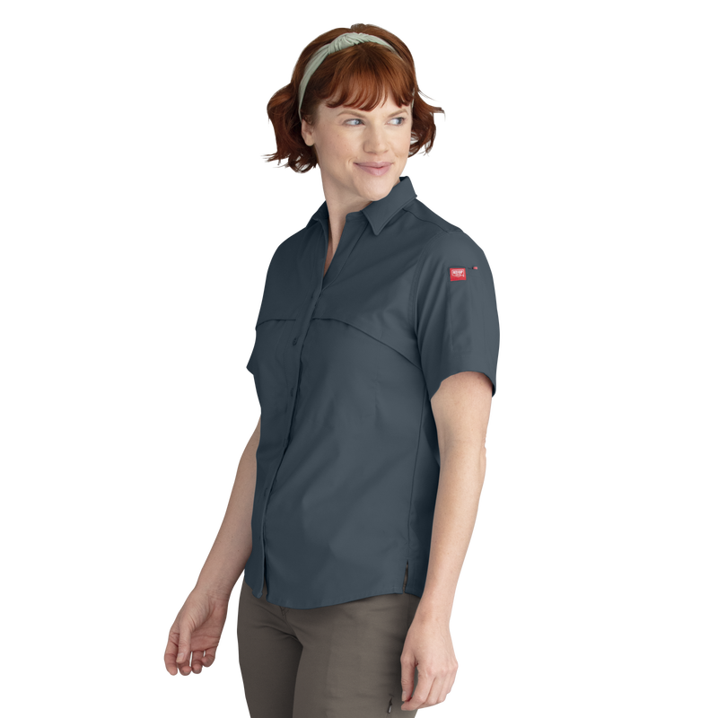 Women's Cooling Short Sleeve Work Shirt image number 3