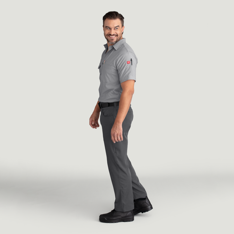 Men's Cooling Short Sleeve Work Shirt image number 9