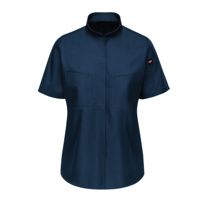 Women's Short Sleeve Performance Pro+ Work Shirt with OilBlok + MIMIX®