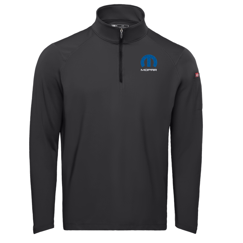 Mopar&reg; Men's Performance Quarter Zip Cadet Collar Pullover image number 1
