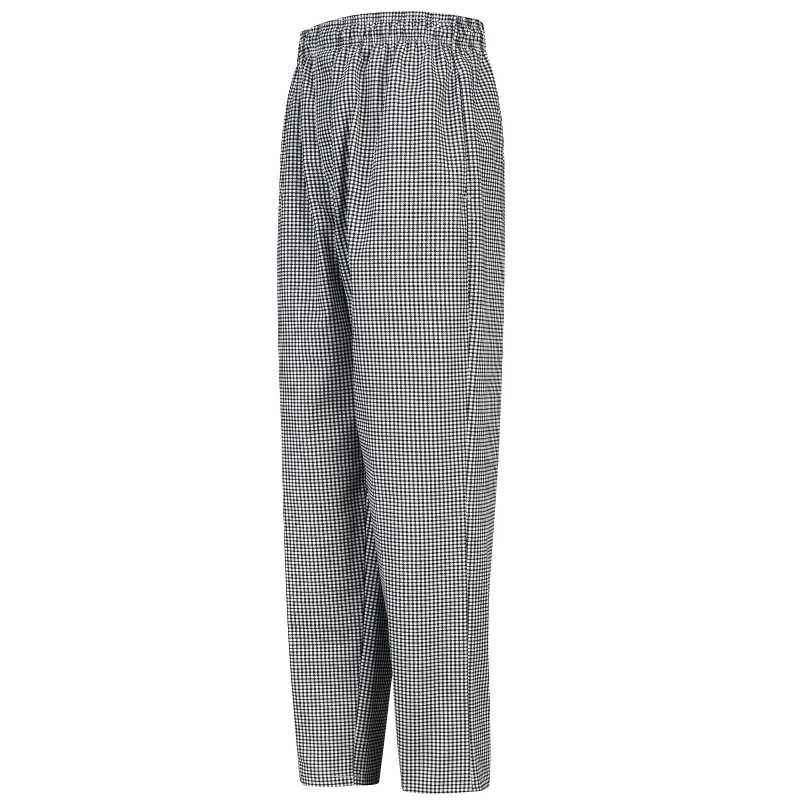 New Black White Checkered Traditional Chef Pants size 28,30,38,40,42,44,46,50 