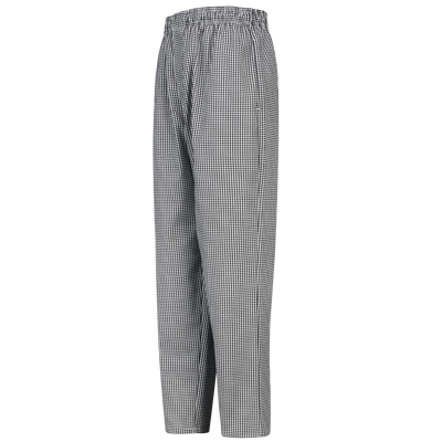 Men's Checked Baggy Chef Pant