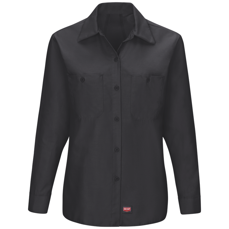 Women's Long Sleeve Work Shirt with MIMIX® image number 1