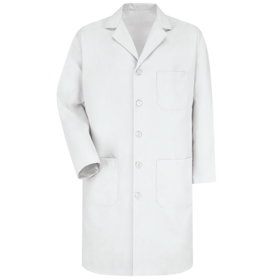 Men's Red Kap® Lab Coat with Exterior Pocket