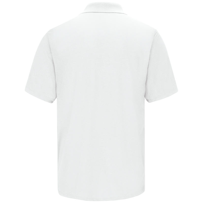 Men's Short Sleeve Spun Polyester Gripper-Front Polo image number 1