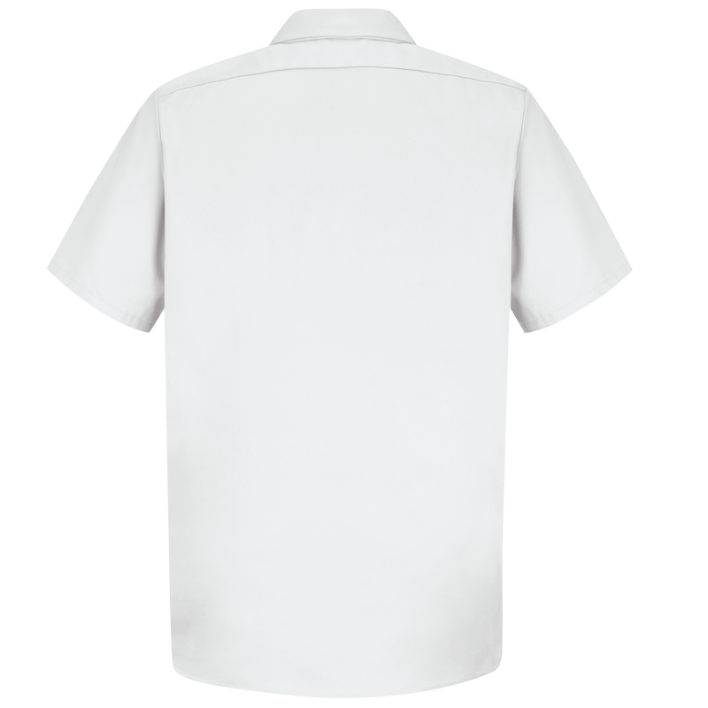 Men's Short Sleeve Wrinkle-Resistant Cotton Work Shirt image number 2