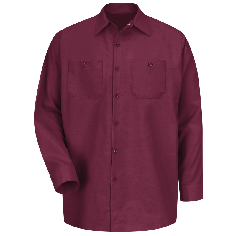 Men's Long Sleeve Industrial Work Shirt image number 0