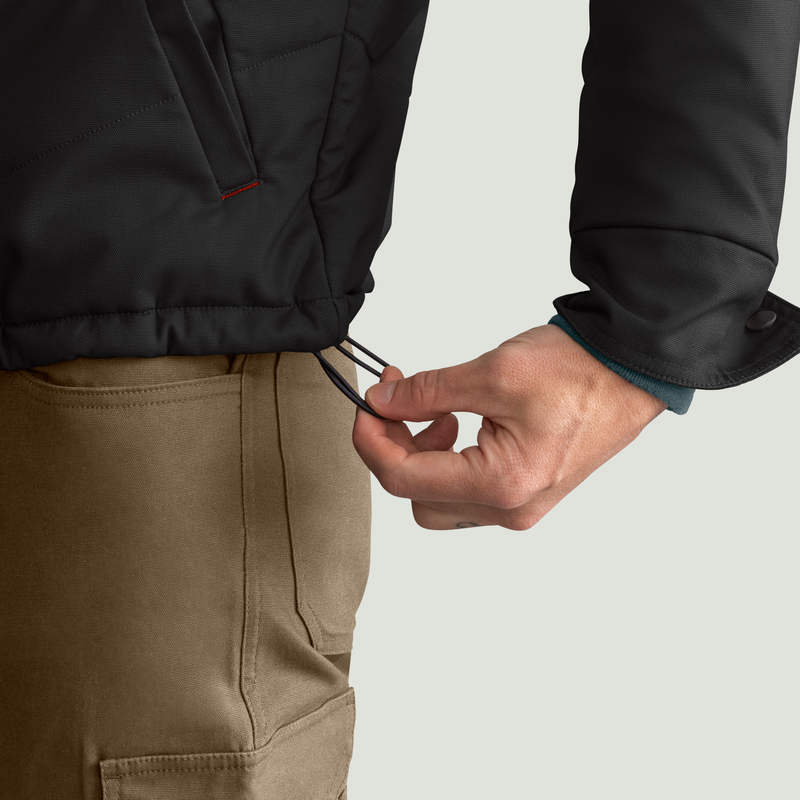 Men's Insulated Quilted Work Jacket image number 16