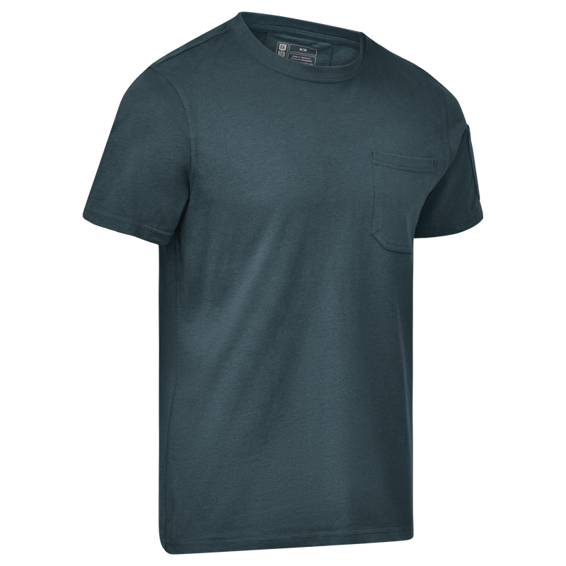 Men's Short Sleeve Slim Fit Cotton Pocket T-Shirt image number 11