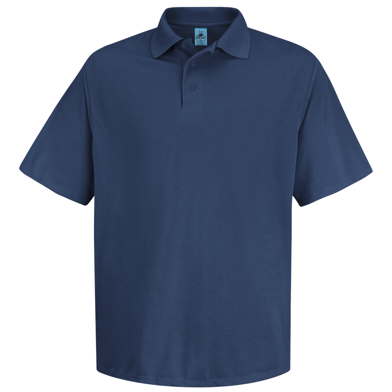 Men's Short Sleeve Spun Polyester Pocketless Polo image number 1