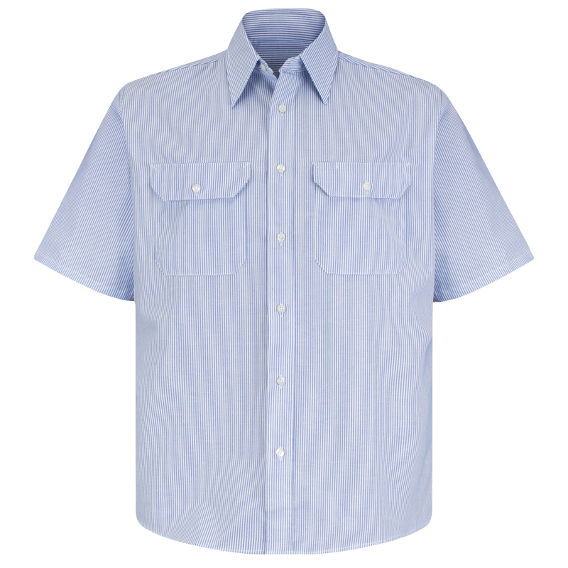 Men's Short Sleeve Deluxe Uniform Shirt image number 1