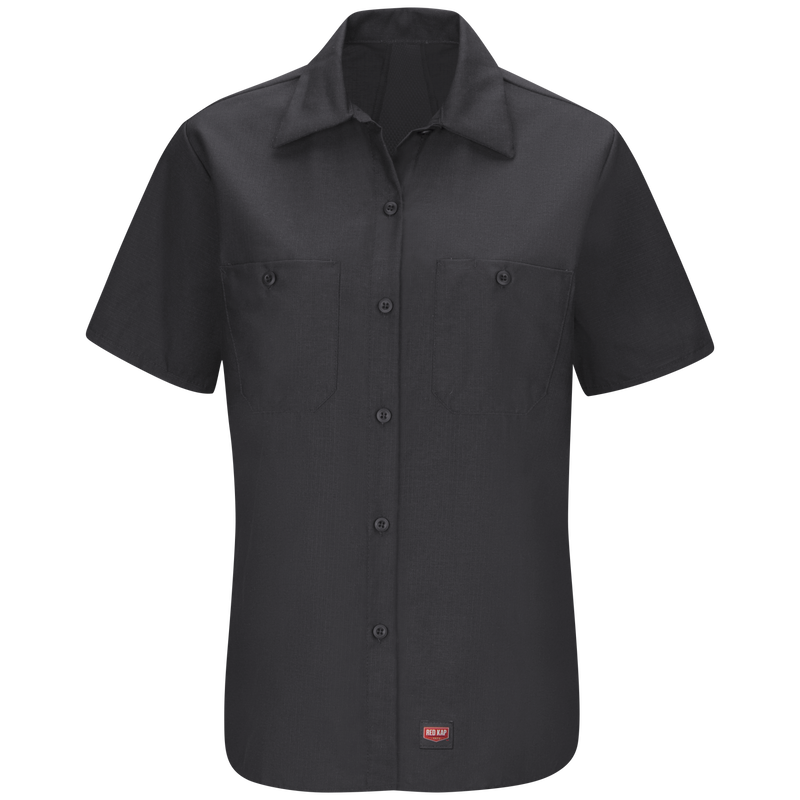 Women's Short Sleeve Work Shirt with MIMIX™ image number 0