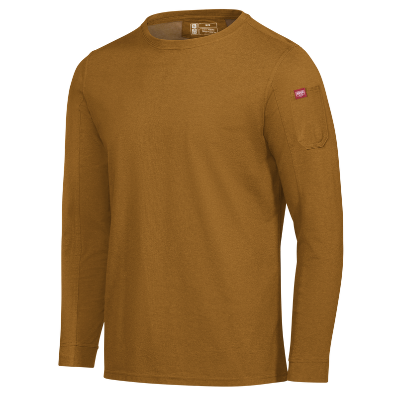 Men's Long Sleeve Midweight Slim Fit Performance Tee image number 12