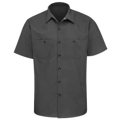 Men's Short Sleeve Industrial Work Shirt