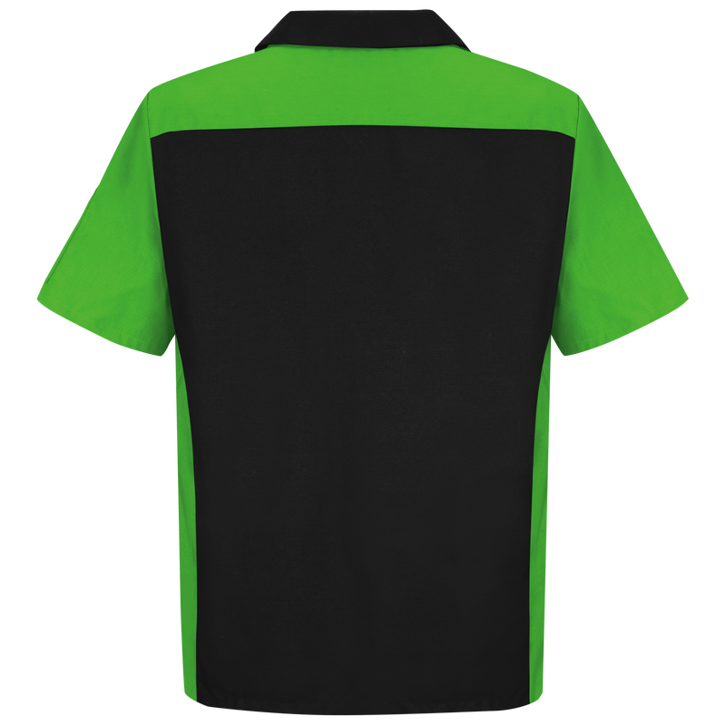 Men's Short Sleeve Two-Tone Crew Shirt image number 2