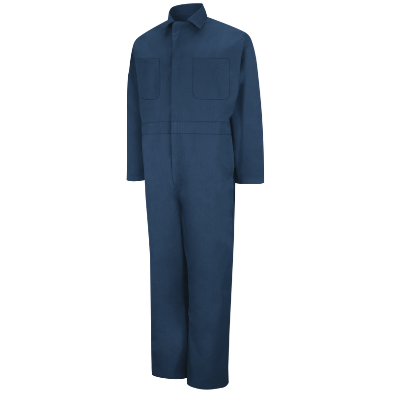 Twill Action Back Coverall with Chest Pockets image number 1