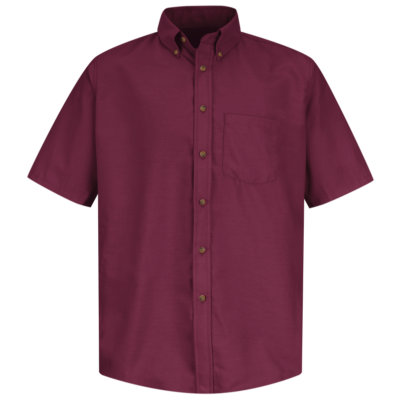 Men's Short Sleeve Poplin Dress Shirt image number 1