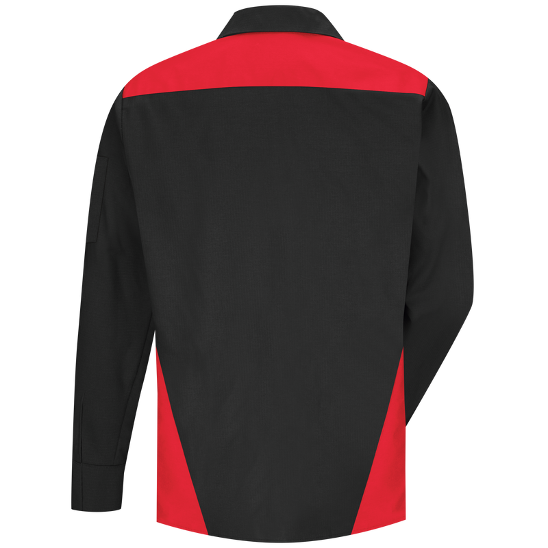 Men's Long Sleeve Tri-Color Shop Shirt image number 2