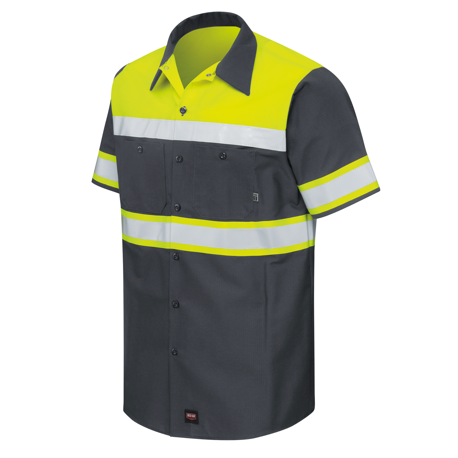 Red kap hi vis work shirts