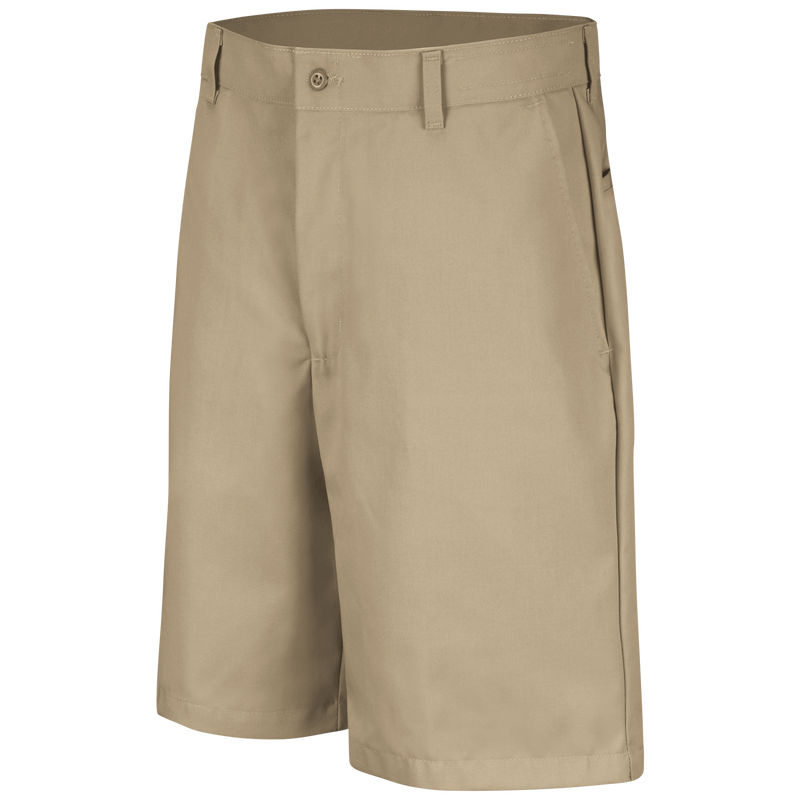 Men's Cotton Casual Plain Front Shorts image number 0