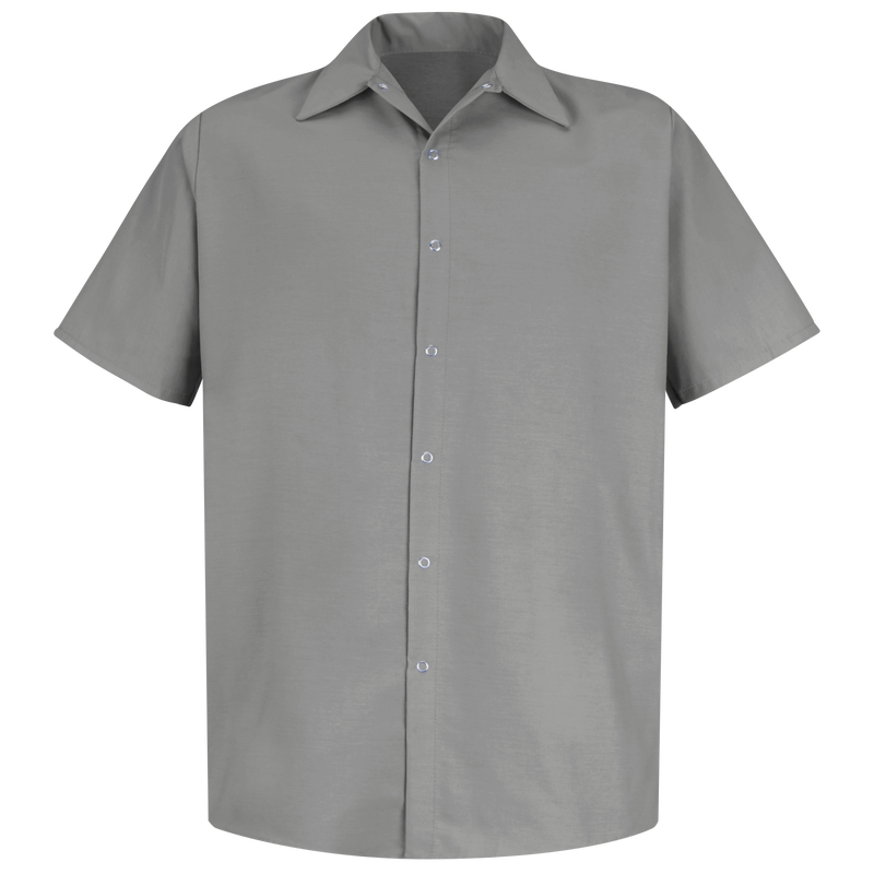 Men's Short Sleeve Specialized Pocketless Work Shirt image number 0