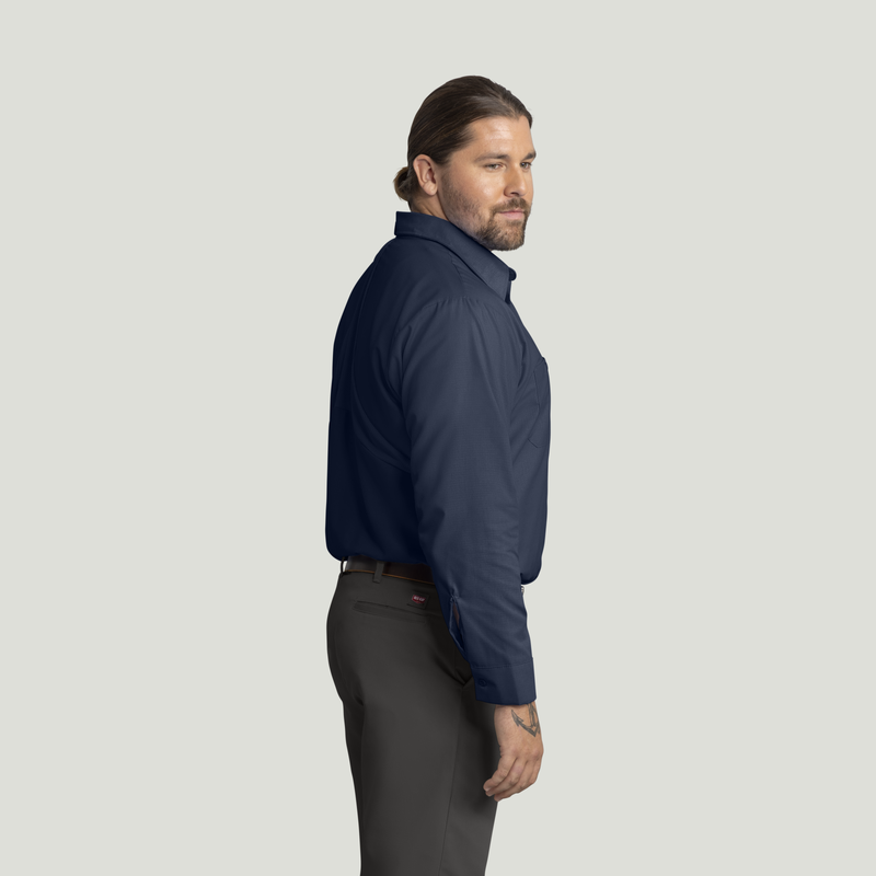 Men's Long Sleeve Work Shirt with MIMIX® image number 4