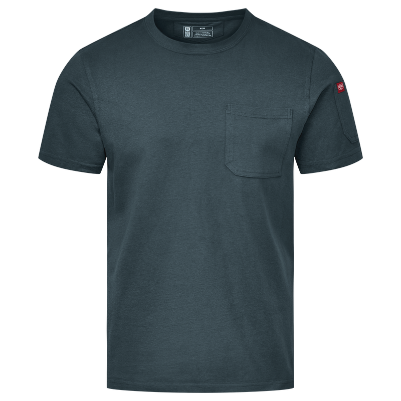 Men's Short Sleeve Slim Fit Cotton Pocket T-Shirt image number 9