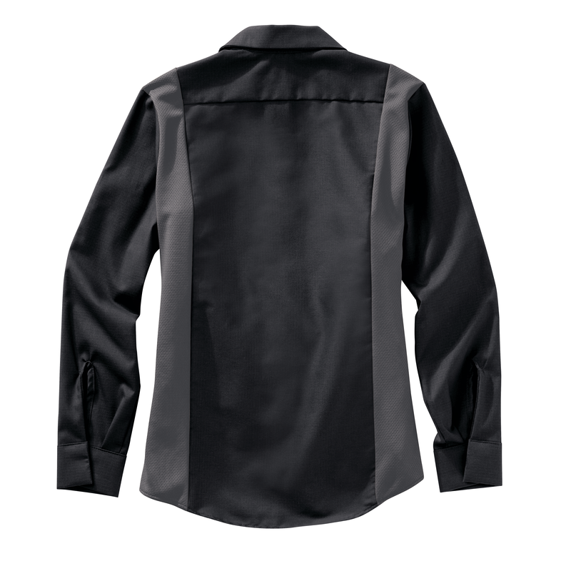 Women's Long Sleeve Performance Plus Shop Shirt with OilBlok Technology image number 6