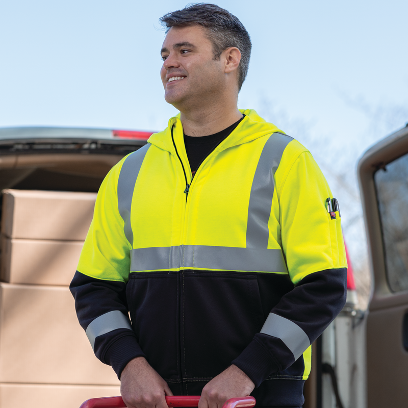 Hi-Visibility Performance Work Hoodie - Type R Class 2 image number 8