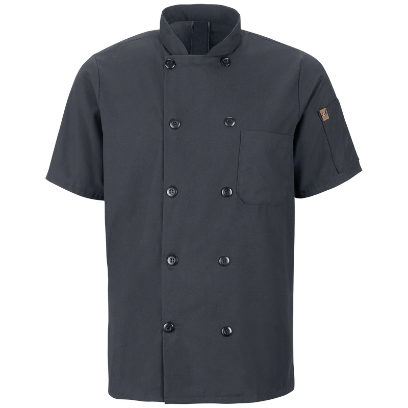 Men's Short Sleeve Chef Coat with OilBlok + MIMIX™ image number 0