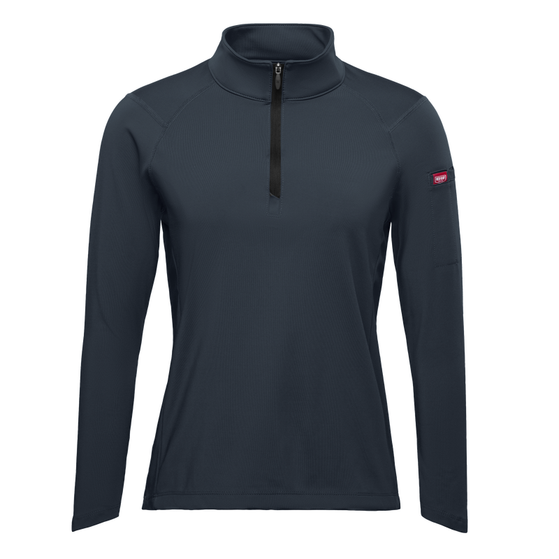 Women's Performance Quarter Zip Cadet Collar Pullover image number 1