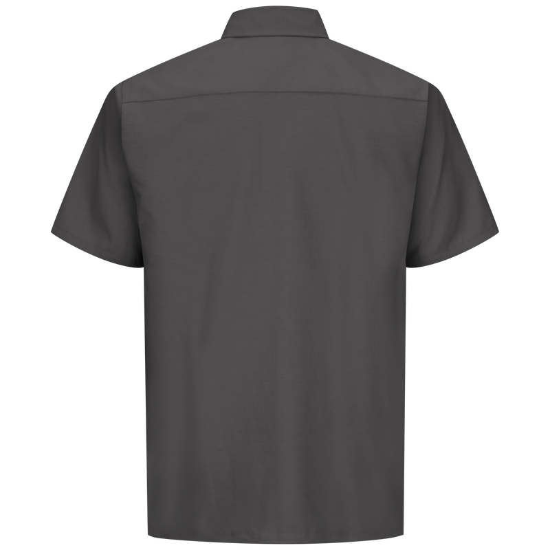 Men's Short Sleeve Solid Rip Stop Shirt image number 2