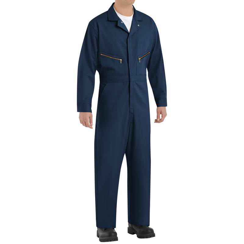 Zip-Front Cotton Coverall image number 3