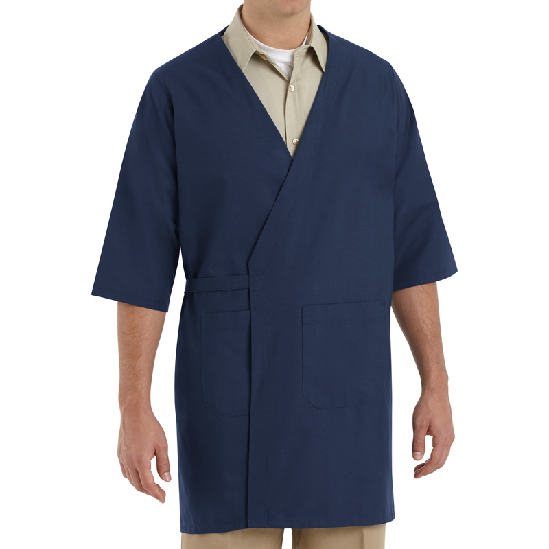 Collarless Butcher Wrap image number 3