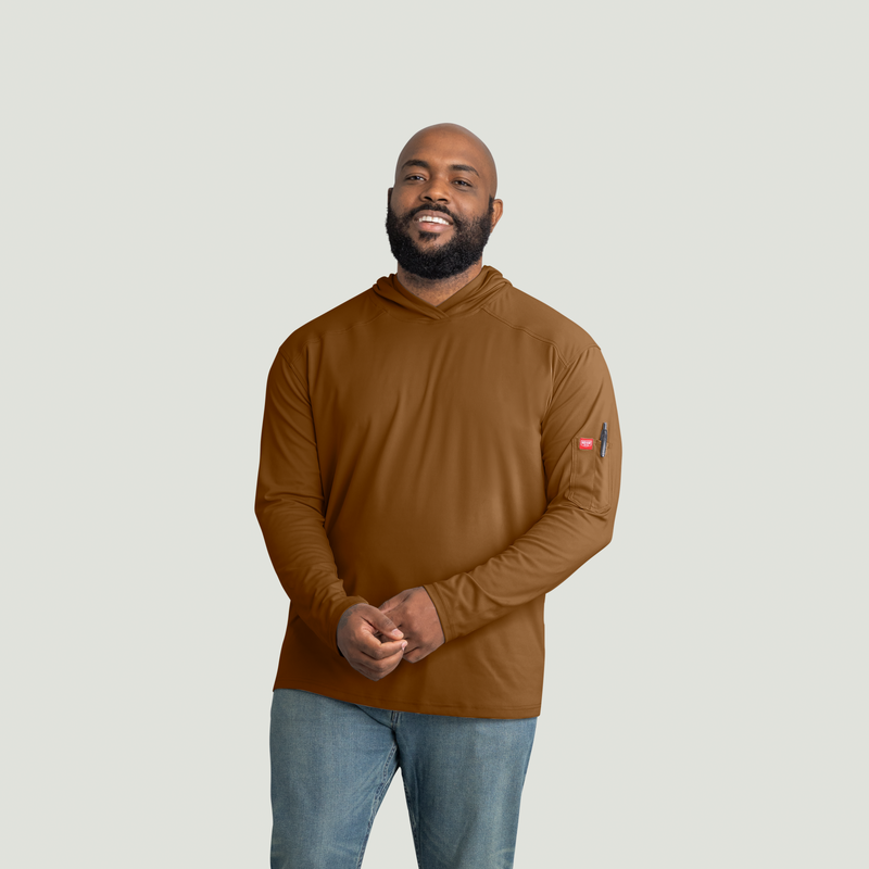 Men's Sun Protection Pullover Hoodie image number 5