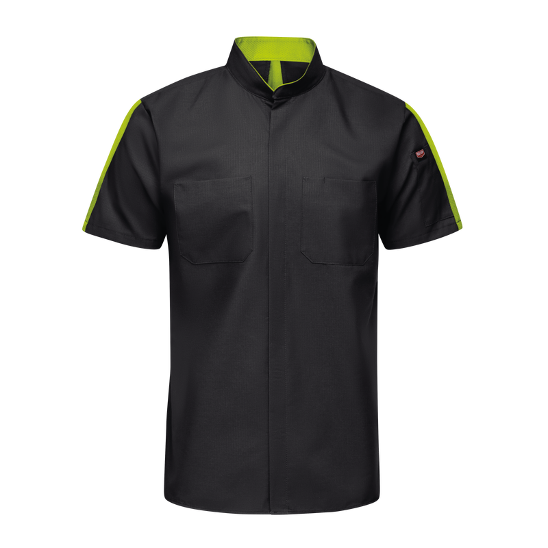 Men's Short Sleeve Two Tone Pro+ Work Shirt with OilBlok and MIMIX® image number 0